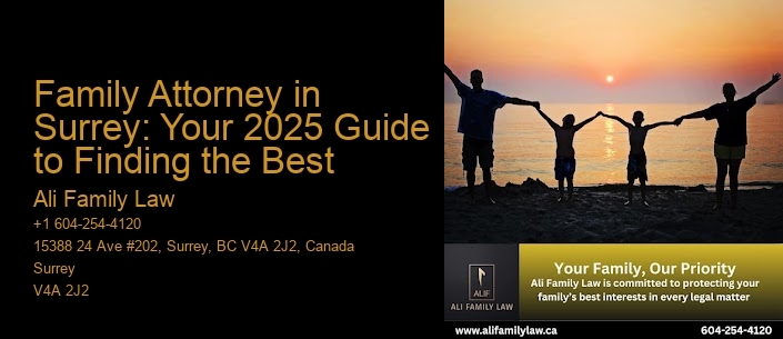 Family Attorney in Surrey: Your 2025 Guide to Finding the Best
