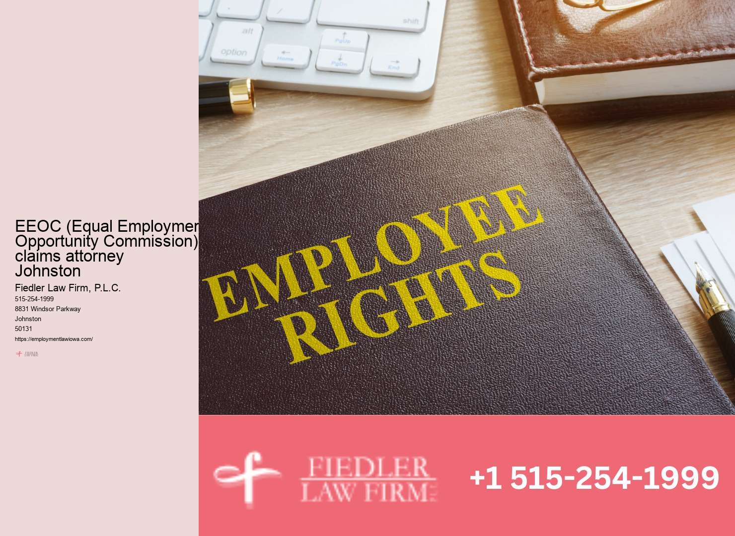 Premier Workplace Discrimination Attorney Johnston