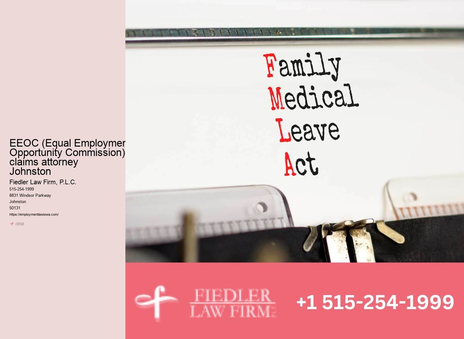 Johnston Employment Law Consultation Firm Specialist Legal Assistance