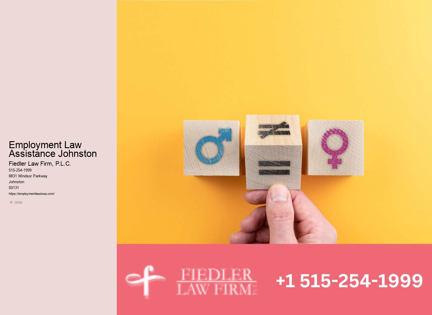 Employment Lawyer Johnston legal solutions