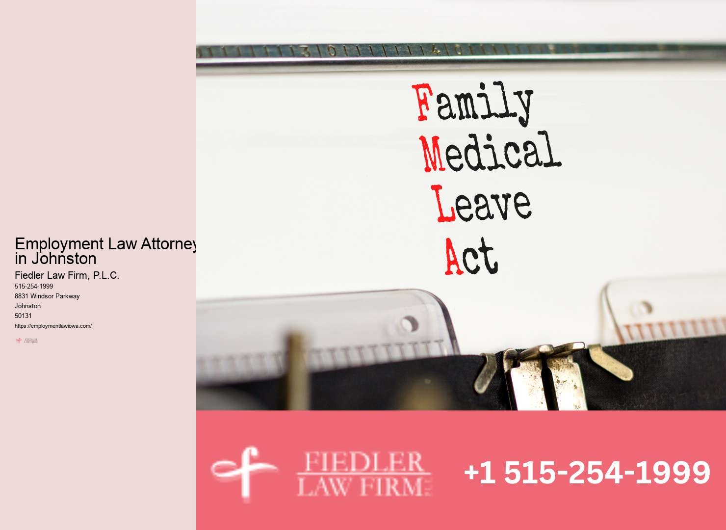Johnston Employment Law Firm Counsel
