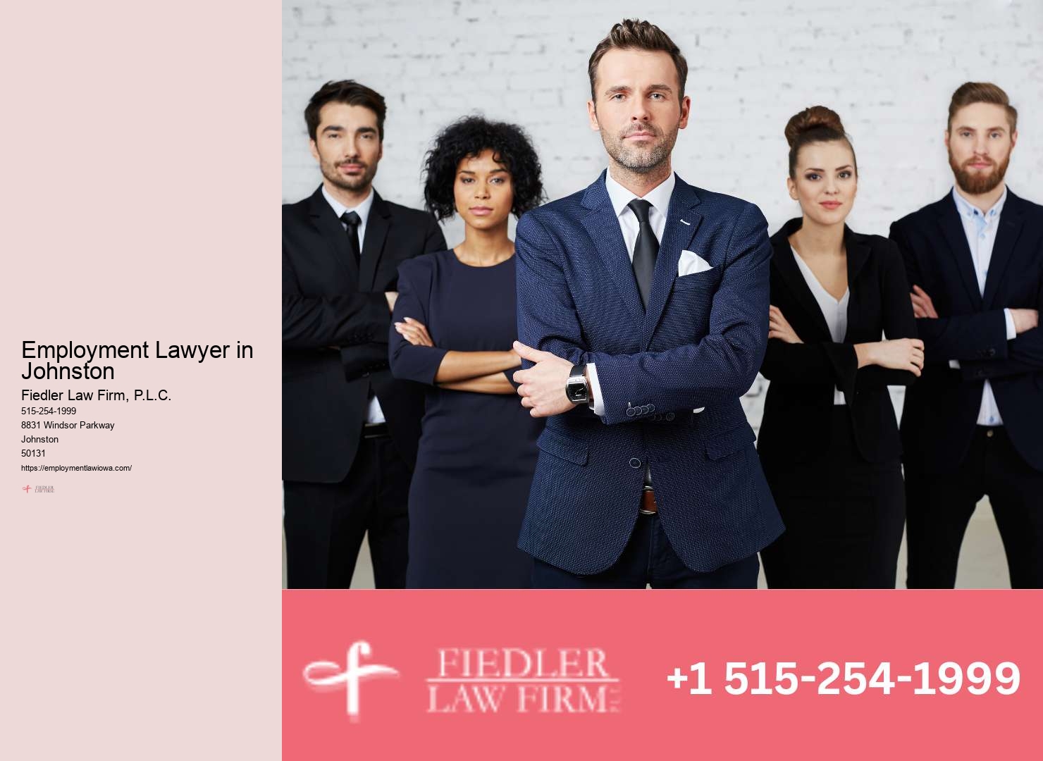 Johnston Employment Law Consultation Firm Support Services