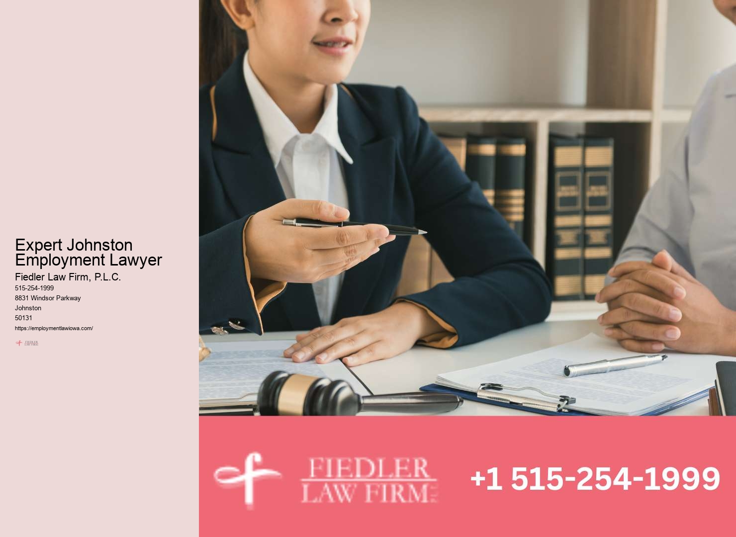 Expert Wrongful Termination Lawyer in Johnston