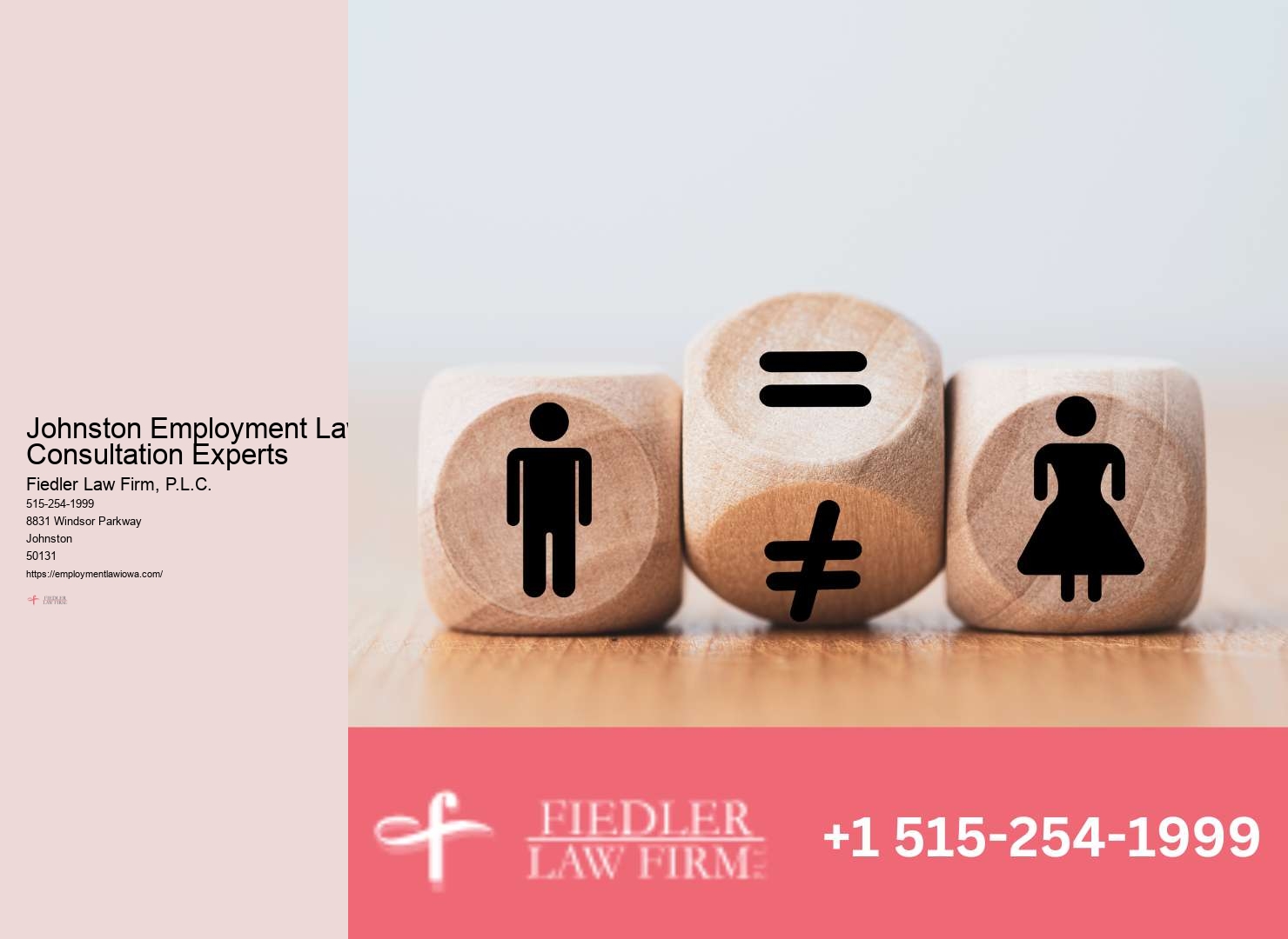 Johnston Employment Law Consultation Firm Specialist Advisory