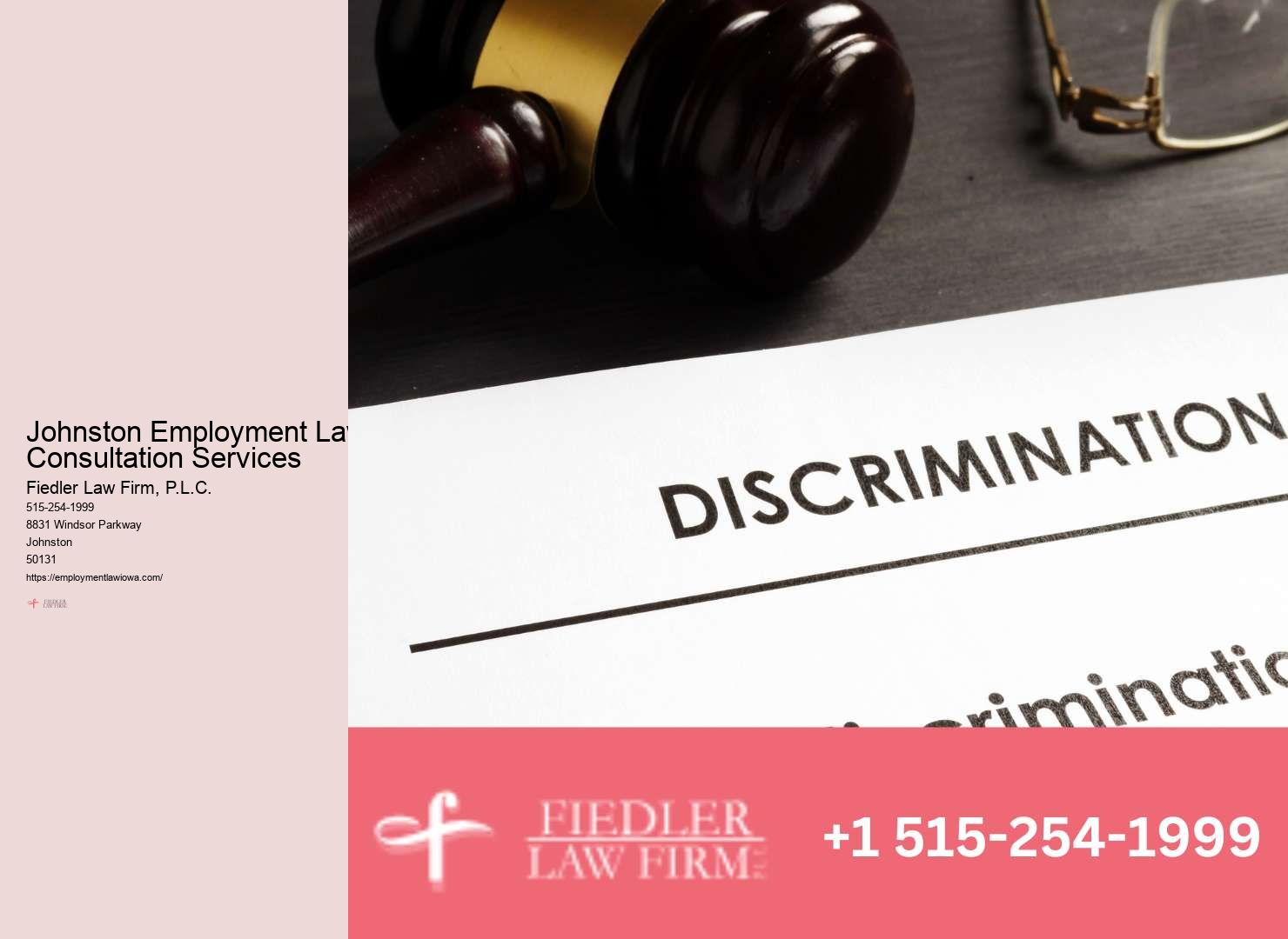 Johnston Employment Law Advocate
