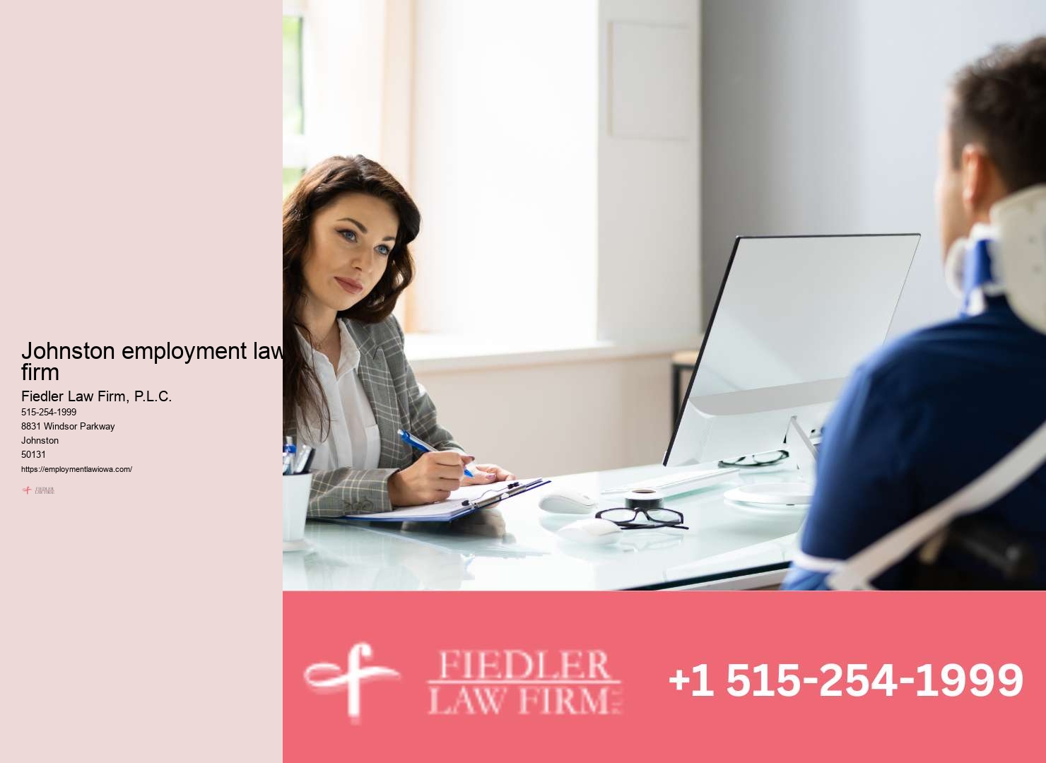 Employment Lawyer Johnston rates