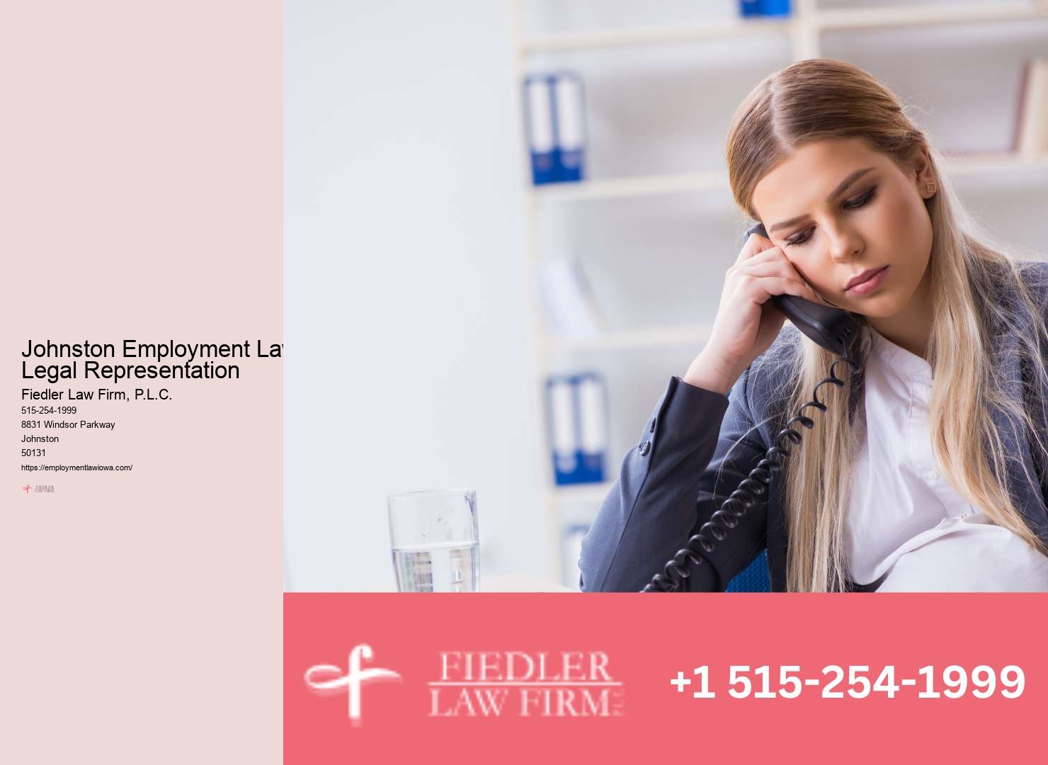 Professional Wrongful Termination Lawyer Johnston