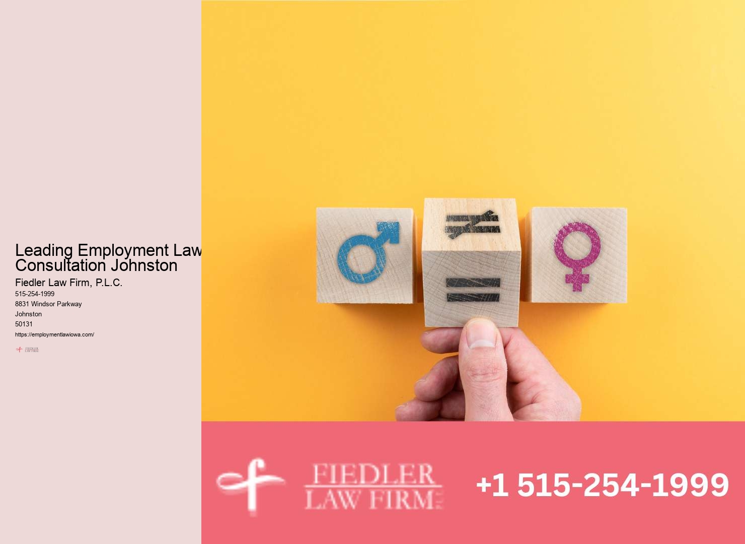 Employment Lawyer Johnston legal counsel