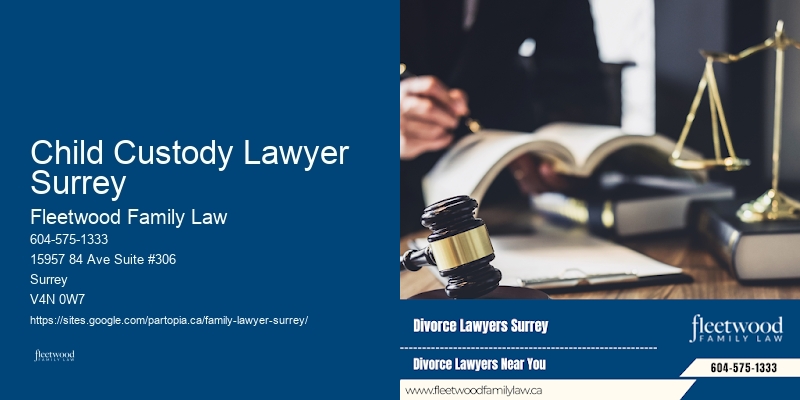 Child Custody Lawyer Surrey Divorce Law Firm