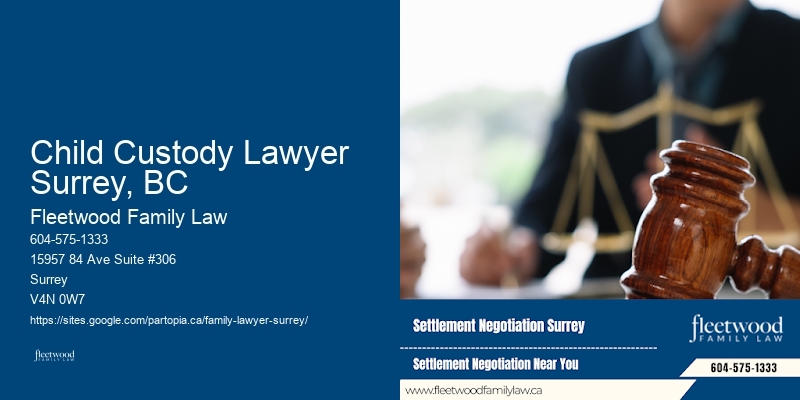 Women’s Divorce Lawyer Child Custody Lawyer Surrey, BC BC