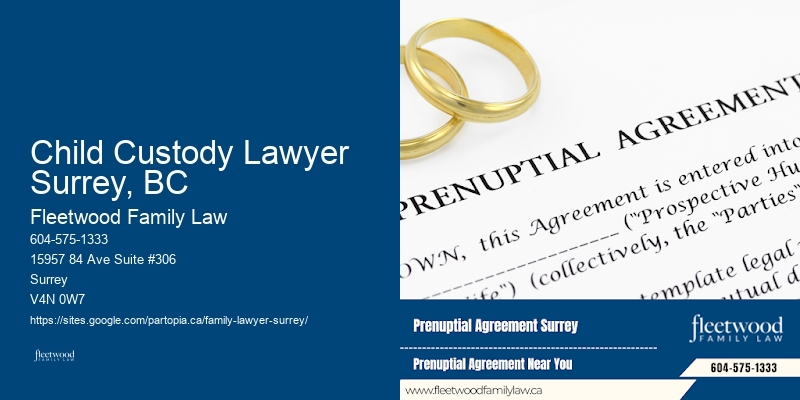 Divorce and Family Lawyer Child Custody Lawyer Surrey, BC, BC