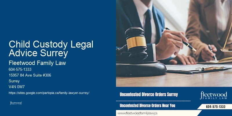 Child Custody Legal Advice Surrey Family Law Firm