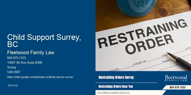 Child Support Surrey, BC Divorce Attorney Consultation