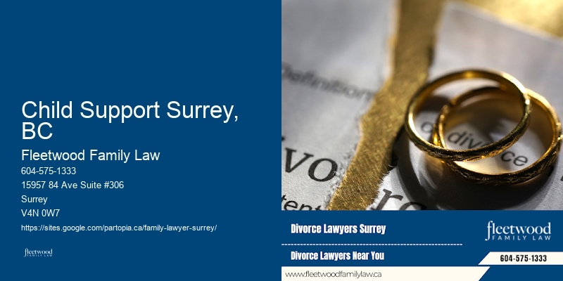Family Law Arbitration Child Support Surrey, BC BC