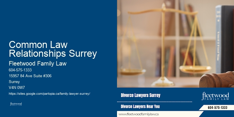 Common Law Relationships Surrey