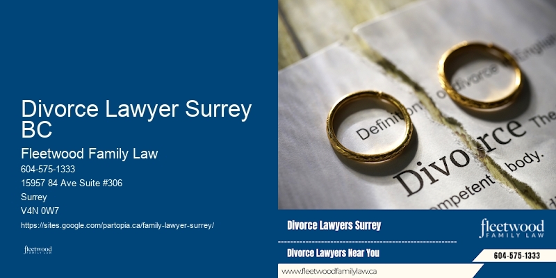 Child Custody Lawyer Divorce Lawyer Surrey BC BC