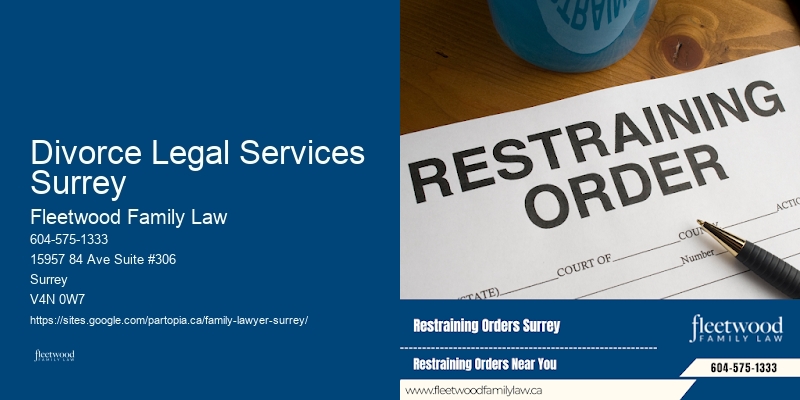 Divorce Legal Services Surrey Spousal Maintenance Attorney