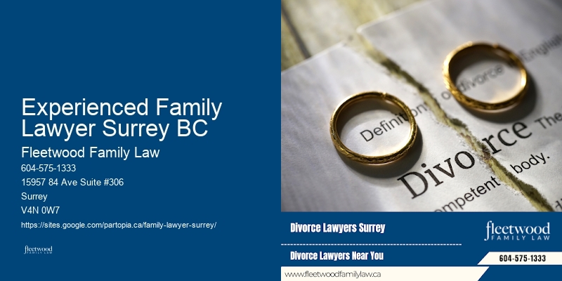 High Net Worth Divorce Lawyer Experienced Family Lawyer Surrey BC