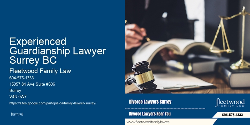 Divorce Legal Consultation Experienced Guardianship Lawyer Surrey BC BC