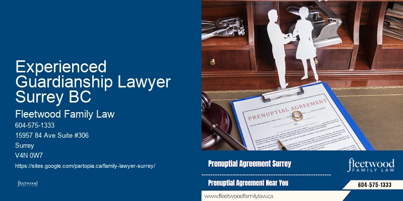 Experienced Guardianship Lawyer Surrey BC Family Law Specialists