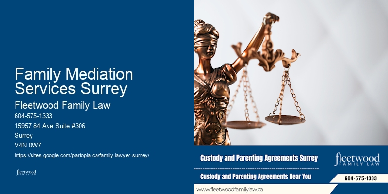 Family Law Services Family Mediation Services Surrey BC