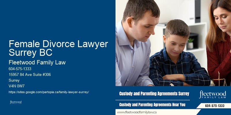 Female Divorce Lawyer Surrey BC Family Law and Divorce