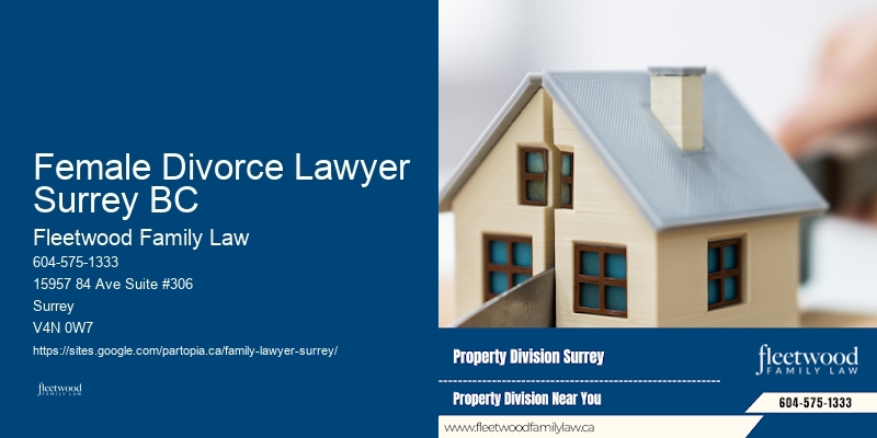 Female Divorce Lawyer Surrey BC Family Law Specialist