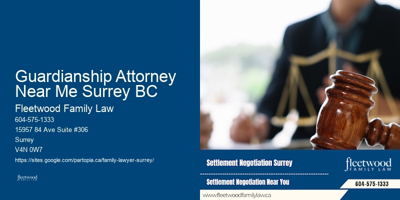 Guardianship Attorney Near Me Surrey BC Family Law Divorce Services
