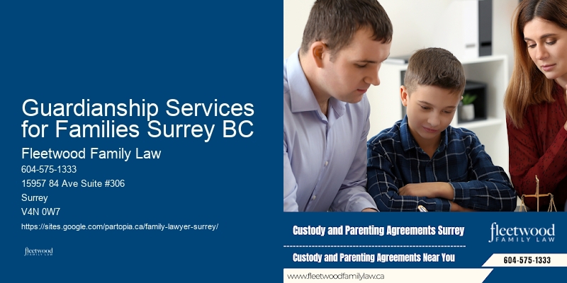 Guardianship Services for Families Surrey BC Spousal Support Attorney