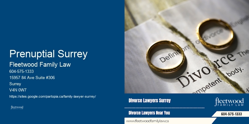 Prenuptial Surrey BC Child Protection Lawyer