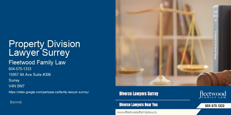 Property Division Lawyer Surrey