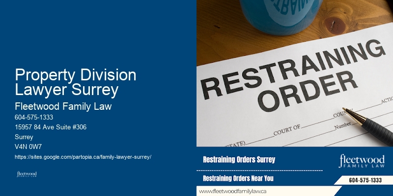 Property Division Lawyer Surrey BC Guardianship Dispute Attorney
