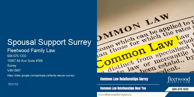 Family Law Litigation Spousal Support Surrey BC