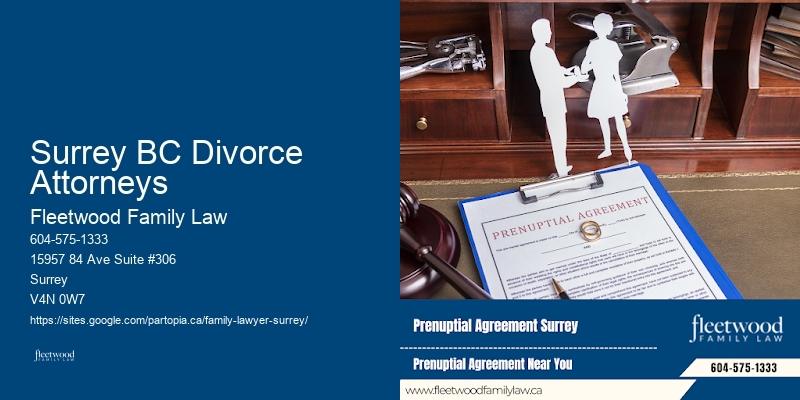 Child Support Disputes Surrey BC Divorce Attorneys BC