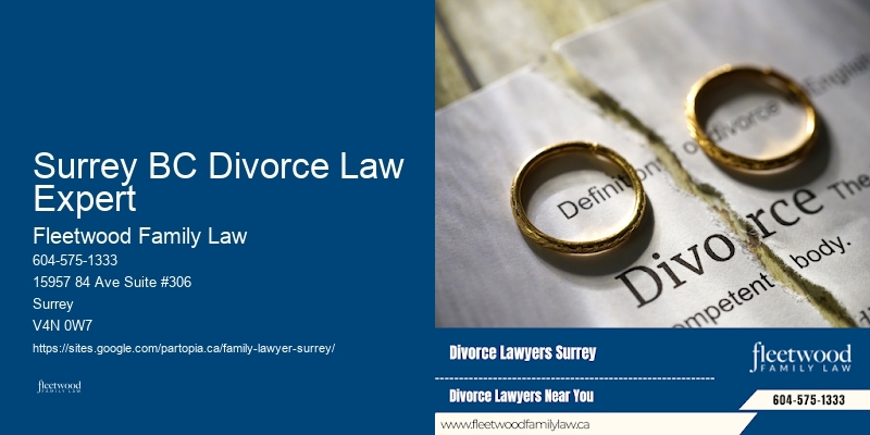 High Net Worth Divorce Lawyer Surrey BC Divorce Law Expert BC