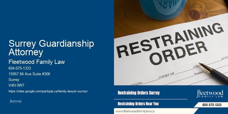 Female Divorce Lawyer Surrey Guardianship Attorney BC