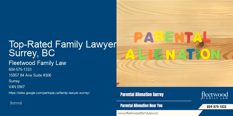 Top-Rated Family Lawyer Surrey, BC Divorce Lawyer for Custody Issues