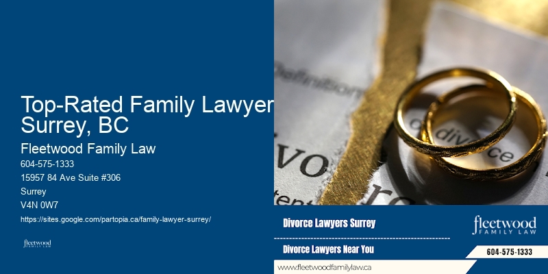 Top-Rated Family Lawyer Surrey, BC BC Divorce Mediation Expert