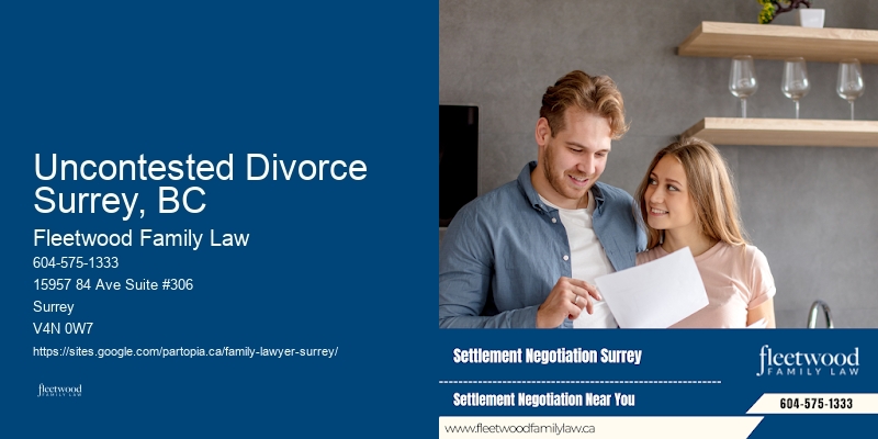 Top-Rated Family Lawyer Uncontested Divorce Surrey, BC, BC