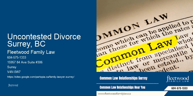 Divorce And Separation Lawyer Uncontested Divorce Surrey, BC