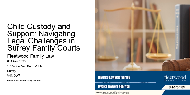 Child Custody and Support: Navigating Legal Challenges in Surrey Family Courts