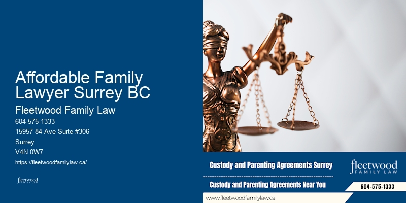 Affordable Family Lawyer Surrey BC BC Family Legal Representation