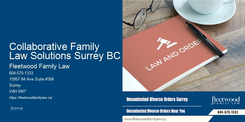 Family law litigation services Collaborative Family Law Solutions Surrey BC