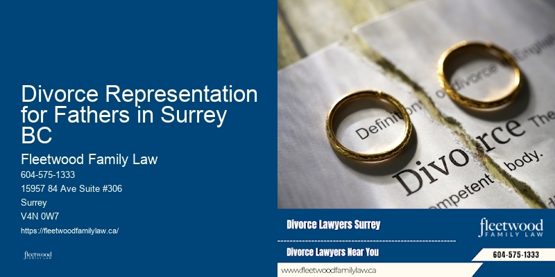 Family Law Representation Divorce Representation for Fathers in Surrey BC BC