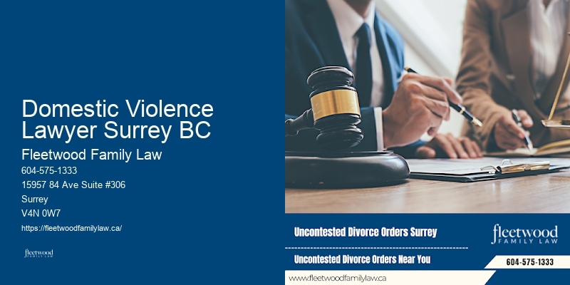 Cohabitation Agreement Drafting Domestic Violence Lawyer Surrey BC BC