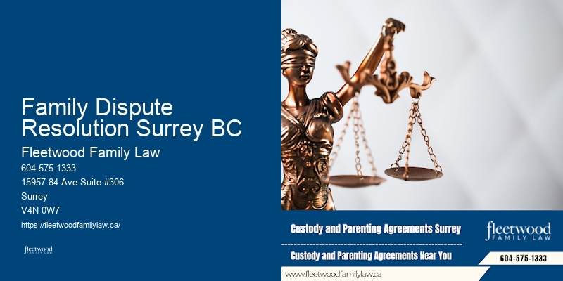 Family Court Lawyers in Family Dispute Resolution Surrey BC BC