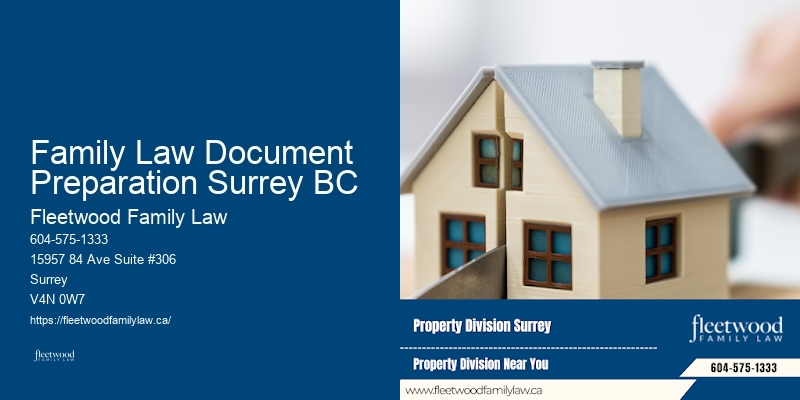 Family Law Document Preparation Surrey BC BC Legal Separation Lawyer