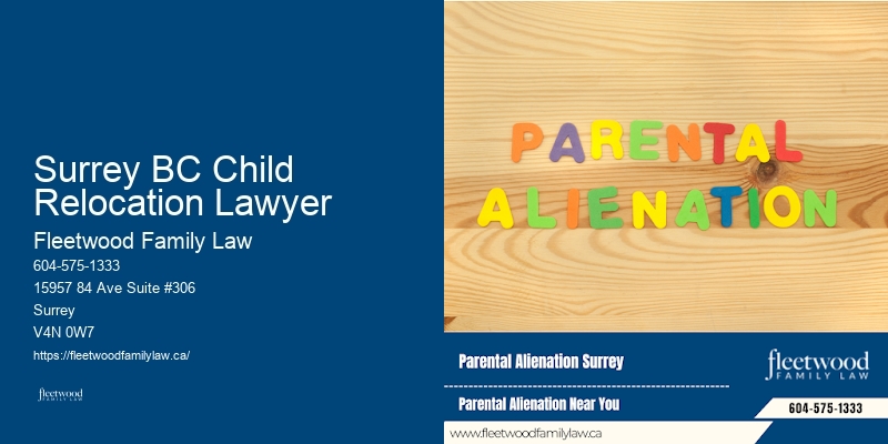 Divorce Lawyers for Mothers Surrey BC Child Relocation Lawyer BC