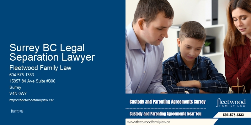 Surrey BC Legal Separation Lawyer BC Marital Property Division Lawyer