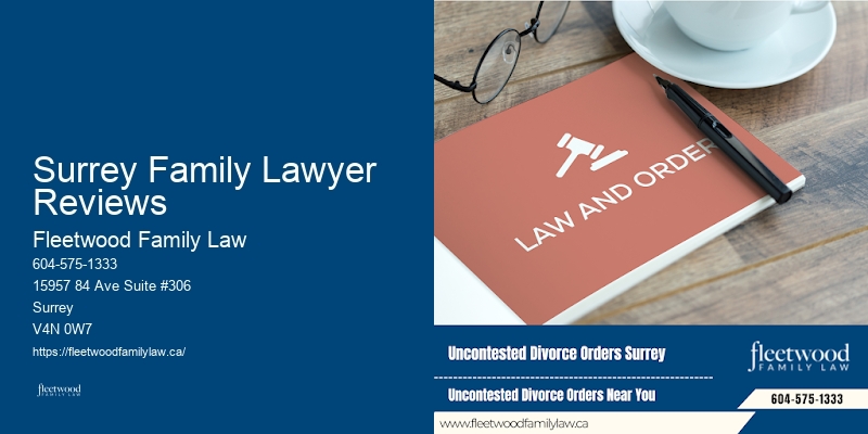 Family Law and Mediation Surrey Family Lawyer Reviews BC